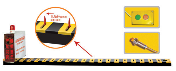 岳阳县V3嵌入式闯岗自动扎胎器/阻车器